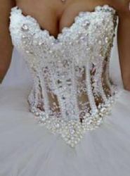 Gorgeous Mermaid Wedding Gown Embroidered Floral Lace Bridal Dresses Sexy V-Neck Backless Wedding Dress robe de mariage